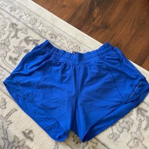 Blue lululemon shorts. Great condition